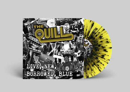 LIVE NEW BORROWED BLUE - BLACK YELLOW SPLATTER