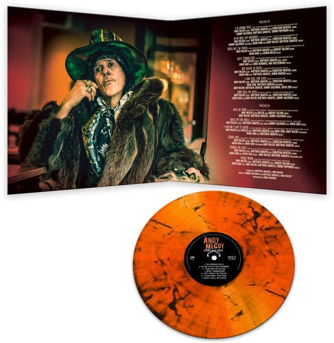 MCCOY,ANDY - JUKEBOX JUNKIE - ORANGE MARBLE Vinyl LP