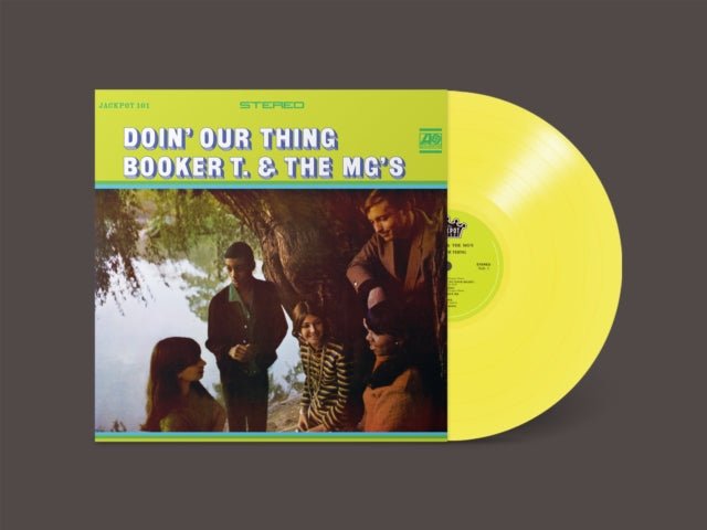 BOOKER T -DOIN OUR THING YELLOW VINYL LP