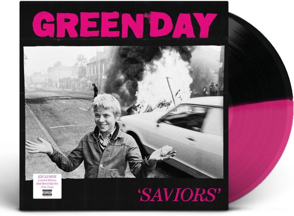 Green Day - Saviors Magenta/ Black Vinyl LP