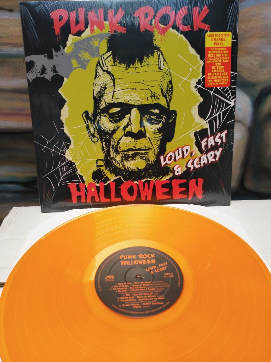 Punk Rock Halloween - Loud, Fast & Scary! (Orange Vinyl)