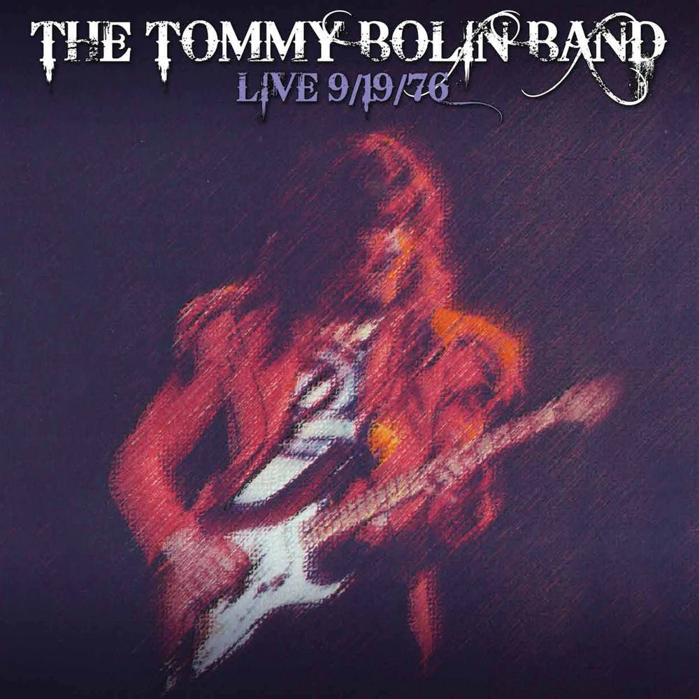 Tommy Bolin - Live 9-19-76 Translucent Red Vinyl/Limited Edition VINYL LP