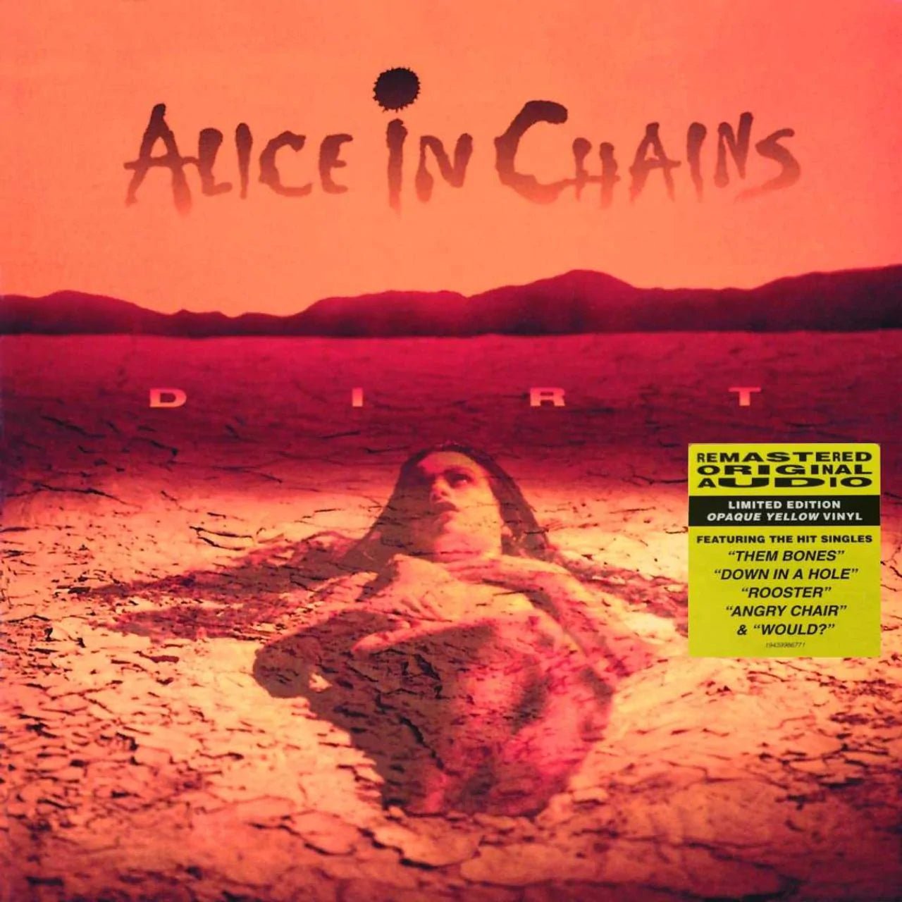 ALICE IN CHAINS - DIRT REMASTERED YELLOW VINYL LP