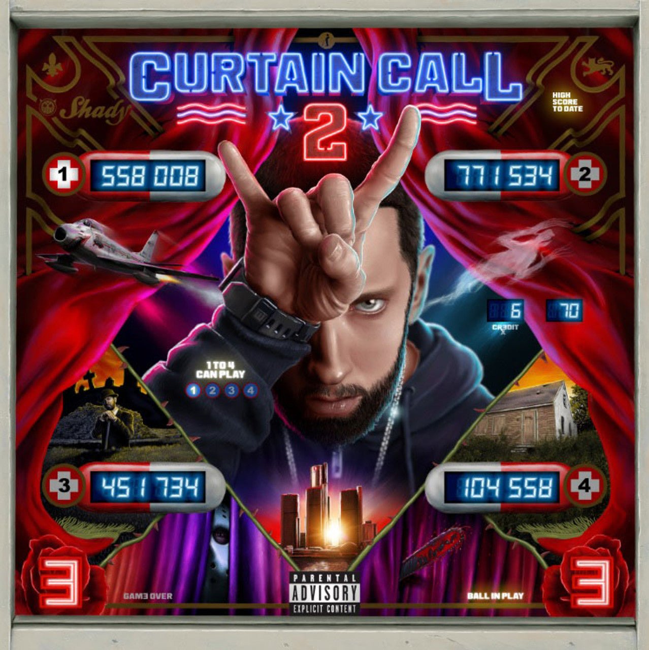 EMINEM - CURTAIN CALL 2 Vinyl LP