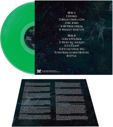 ENUFF Z'NUFF - TWEAKED - GREEN Vinyl LP