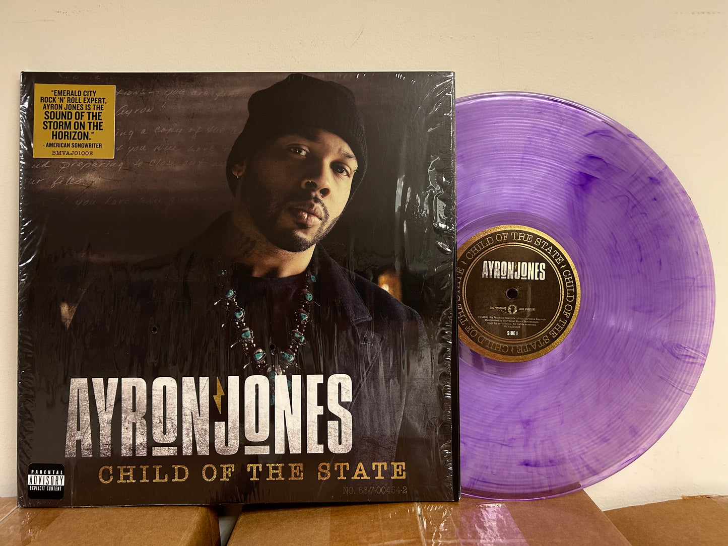 Ayron Jones - Child Of The State Purple Vinyl LP