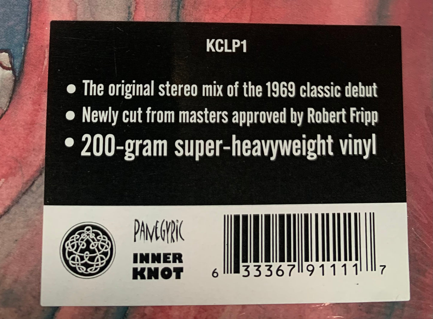 KING CRIMSON - IN THE COURT OF THE CRIMSON KING Vinyl LP