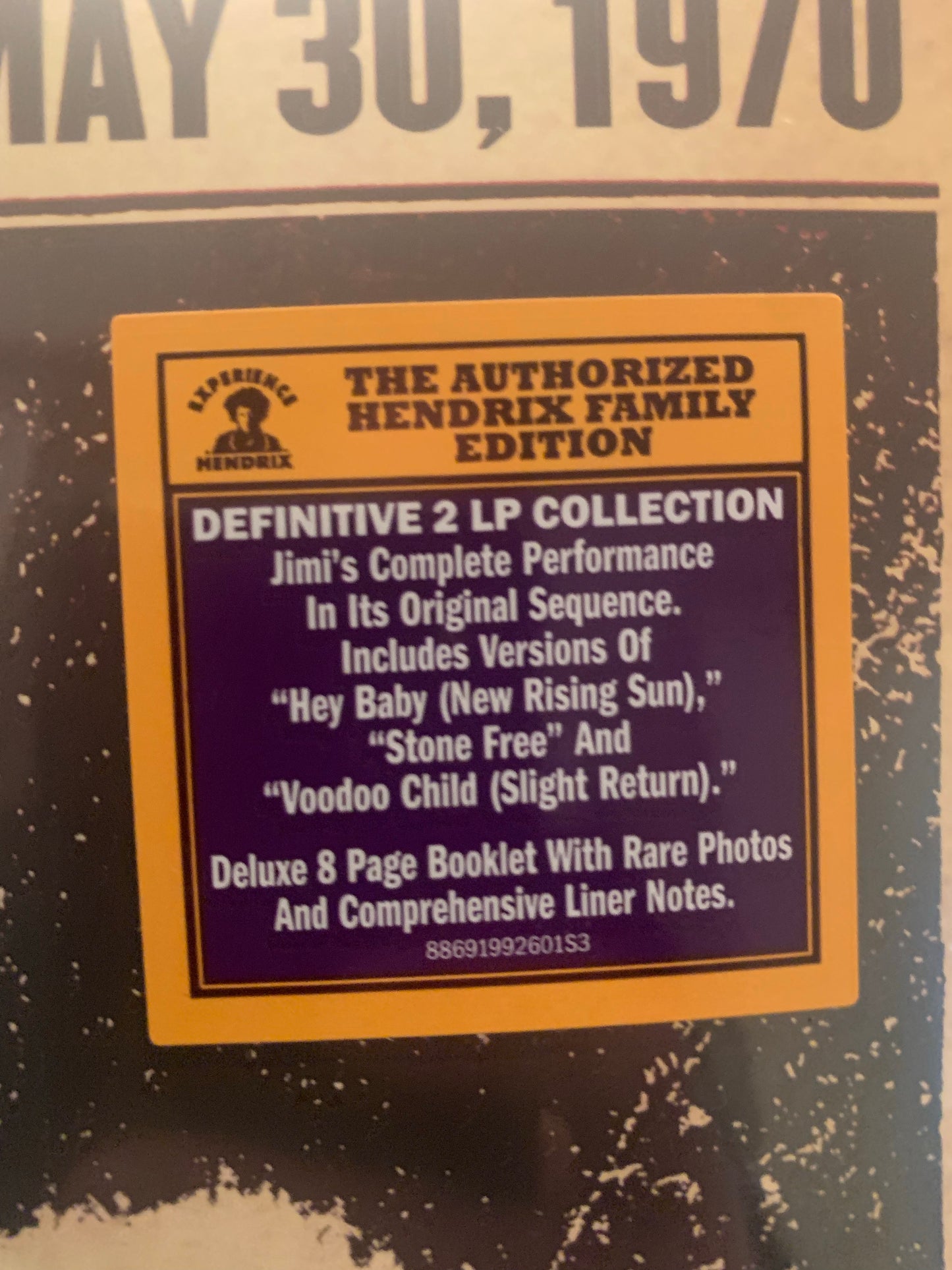 HENDRIX,JIMI - JIMI HENDRIX EXPERIENCE LIVE AT BERKELEY Vinyl LP