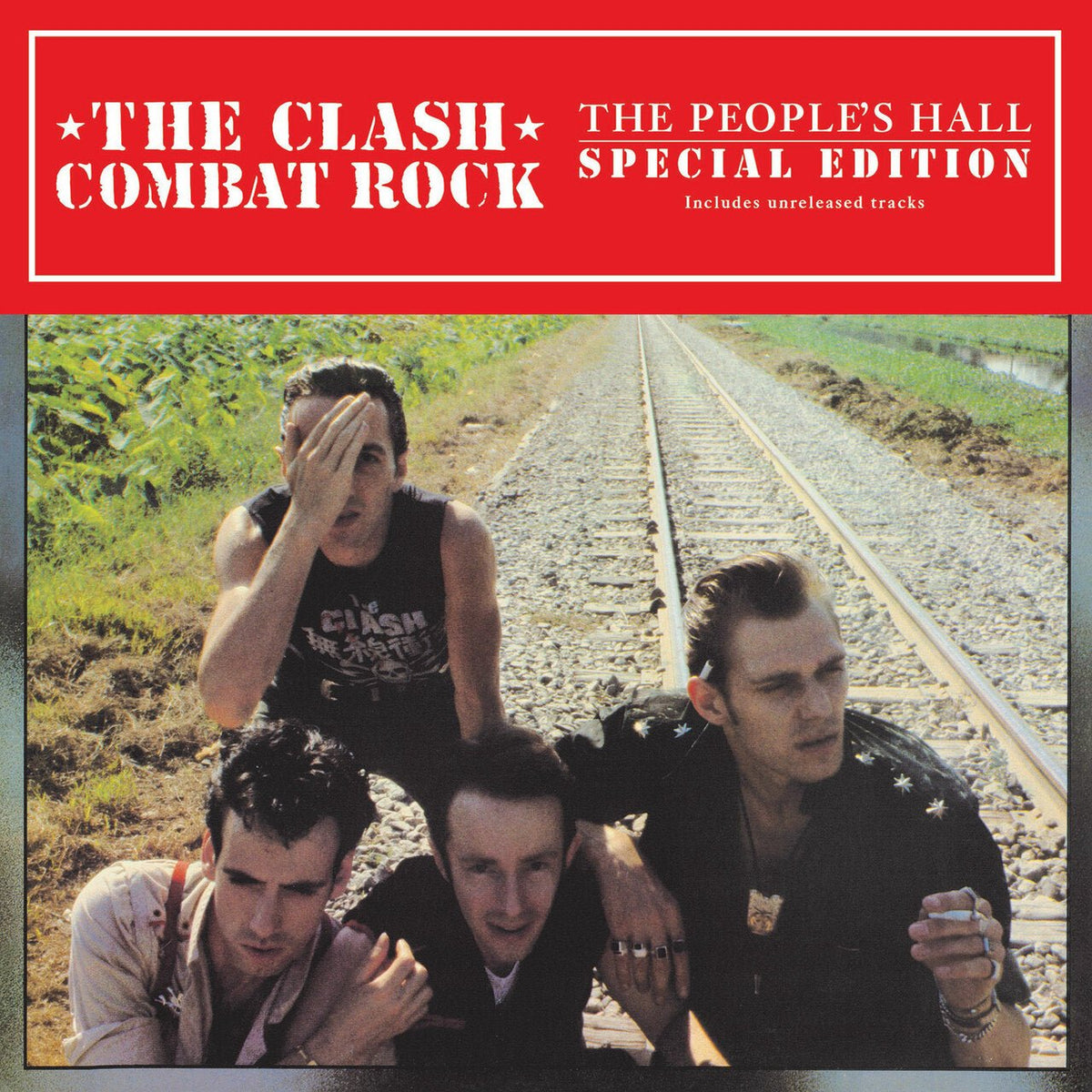 CLASH - COMBAT ROCK + THE PEOPLE'S HALL Vinyl LP