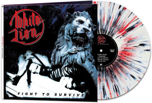 WHITE LION - FIGHT TO SURVIVE - SPLATTER Vinyl LP – Experience Vinyl