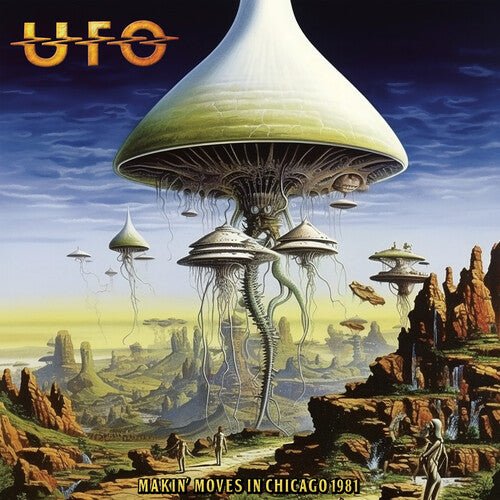 UFO - MAKIN' MOVES IN CHICAGO 1981 - SILVER Vinyl LP