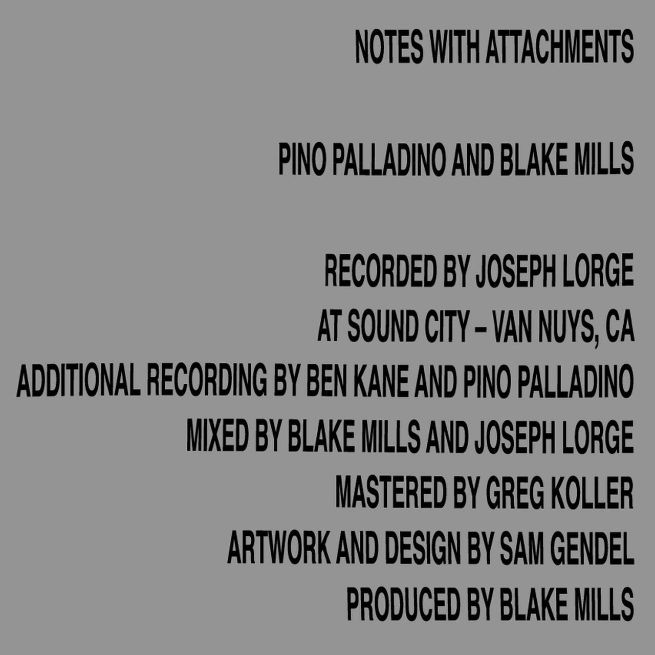 NOTES WITH ATTACHMENTS