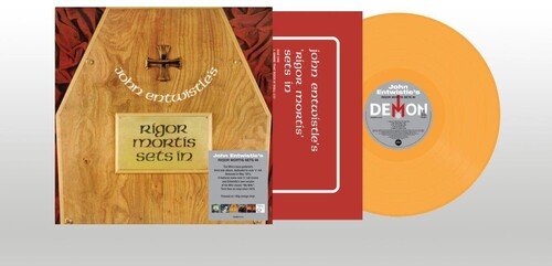 ENTWISTLE,JOHN - RIGOR MORTIS SETS IN Orange Vinyl LP