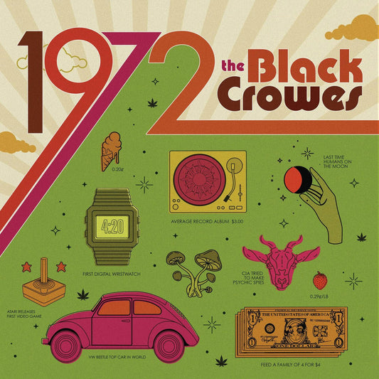 BLACK CROWES - 1972 Vinyl LP