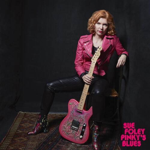 Sue Foley - Pinky's Blues w/ Autographed Insert Vinyl LP