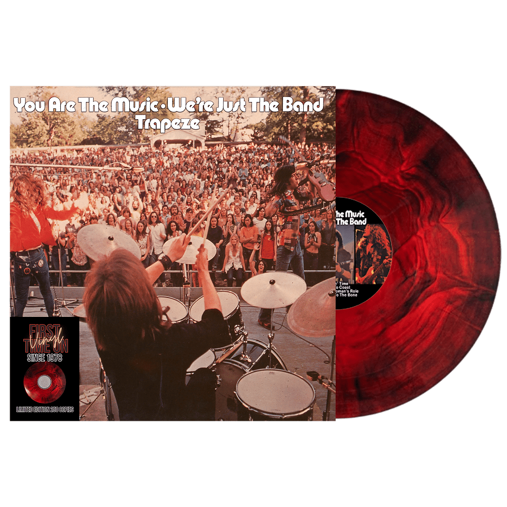 Trapeze - You Are The Music...We're Just The Band Red Galaxy Vinyl LP