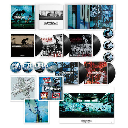 LINKIN PARK - Meteora 20th Anniversary Edition Super Deluxe 5LP, 4CD & 3DVD Box SetVinyl LP