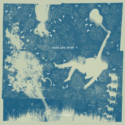 IRON & WINE - LIGHT VERSE - CLEAR W/ BLUE SWIRL Vinyl LP