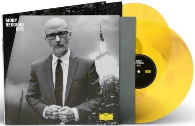 MOBY - RESOUND NYC Yellow Vinyl LP