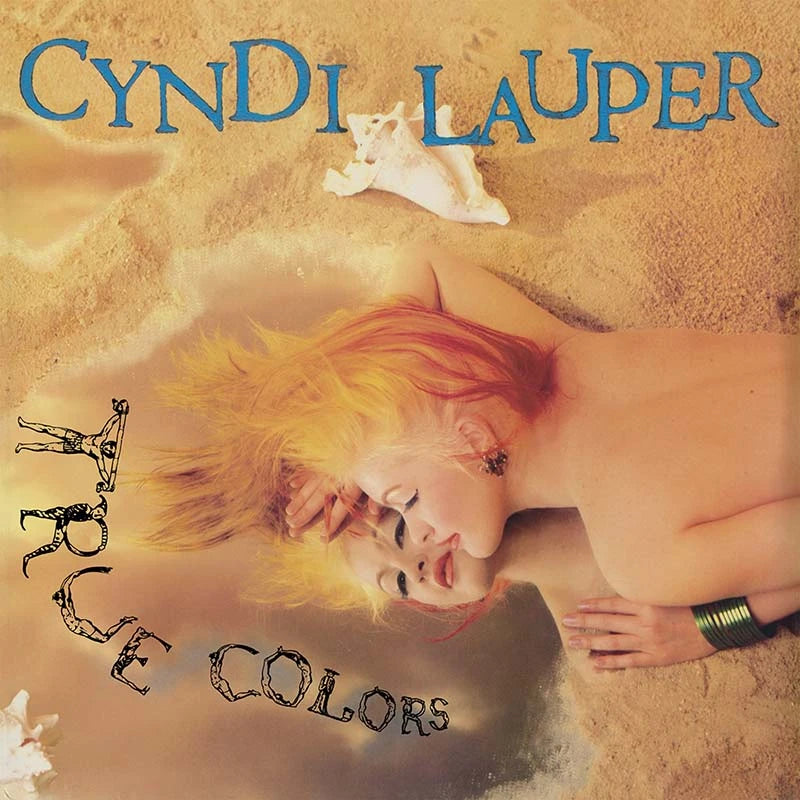 LAUPER,CYNDI - TRUE COLORS Rainbow Sprinkle Vinyl LP