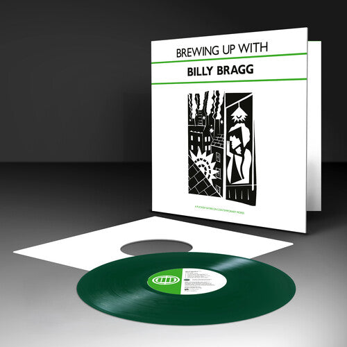 BRAGG,BILLY - BREWING UP WITH BILLY BRAGG - SOLID DARK GREEN Vinyl LP