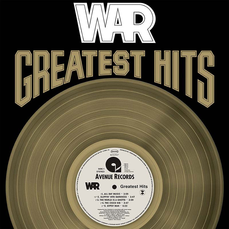 WAR - GREATEST HITS Vinyl LP