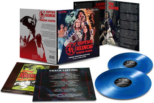 JOHNSON,LAURIE - CAPTAIN KRONOS O.S.T. Blue Vinyl LP