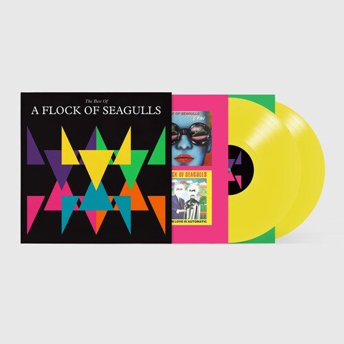 FLOCK OF SEAGULLS - BEST OF A FLOCK OF SEAGULLS Yellow Vinyl LP