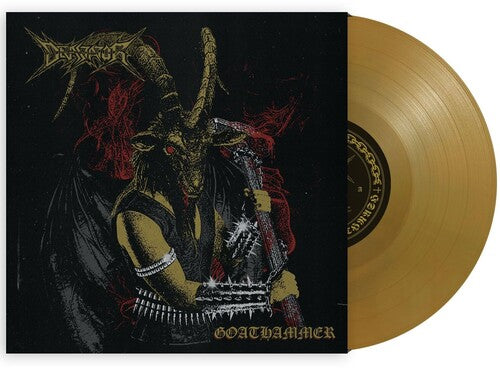 DEVASTATOR - GOATHAMMER Gold Vinyl LP