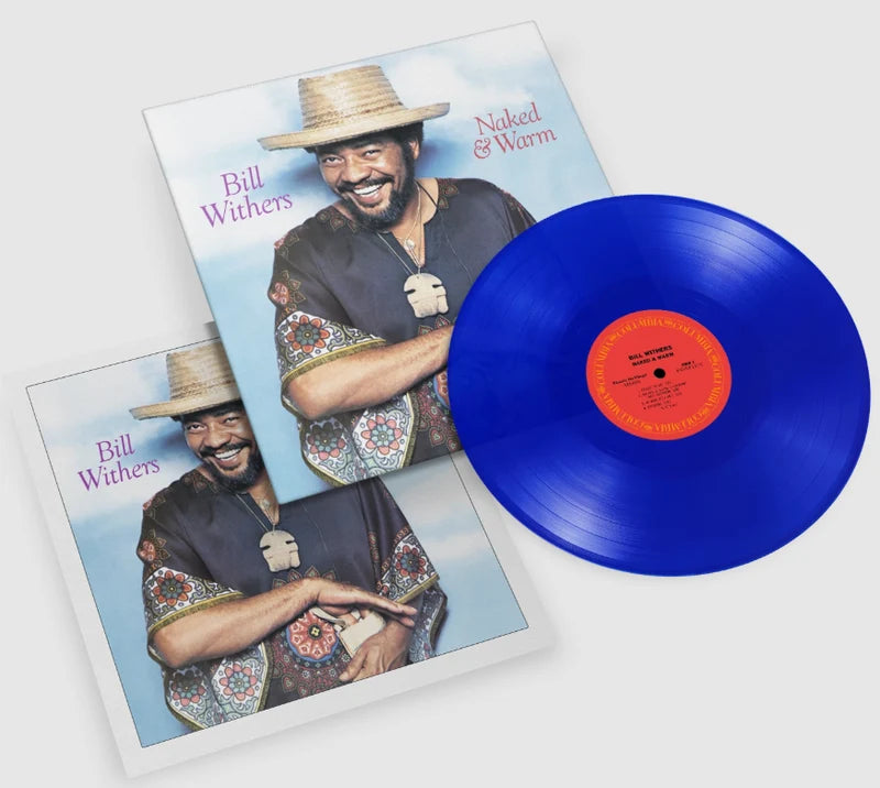 WITHERS,BILL - NAKED & WARM Translucent Blue Vinyl LP