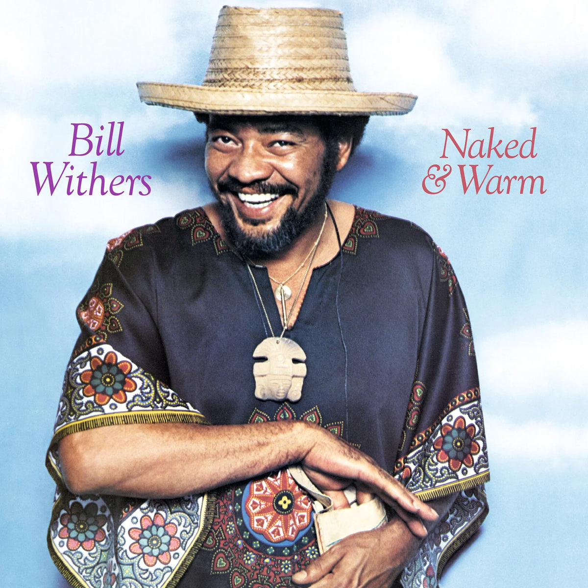 WITHERS,BILL - NAKED & WARM Translucent Blue Vinyl LP