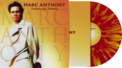 ANTHONY,MARC - TODO A SU TIEMPO Red Sunburst Vinyl LP