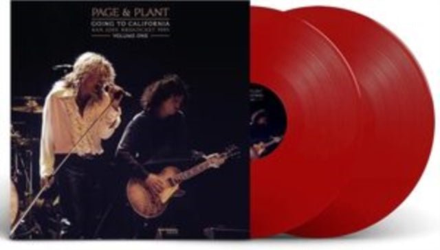 PAGE & PLANT - GOING TO CALIFORNIA VOLUME ONE - RED Vinyl LP