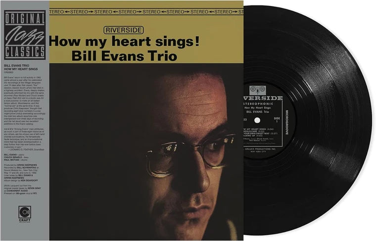 EVANS,BILL - HOW MY HEART SINGS Vinyl LP