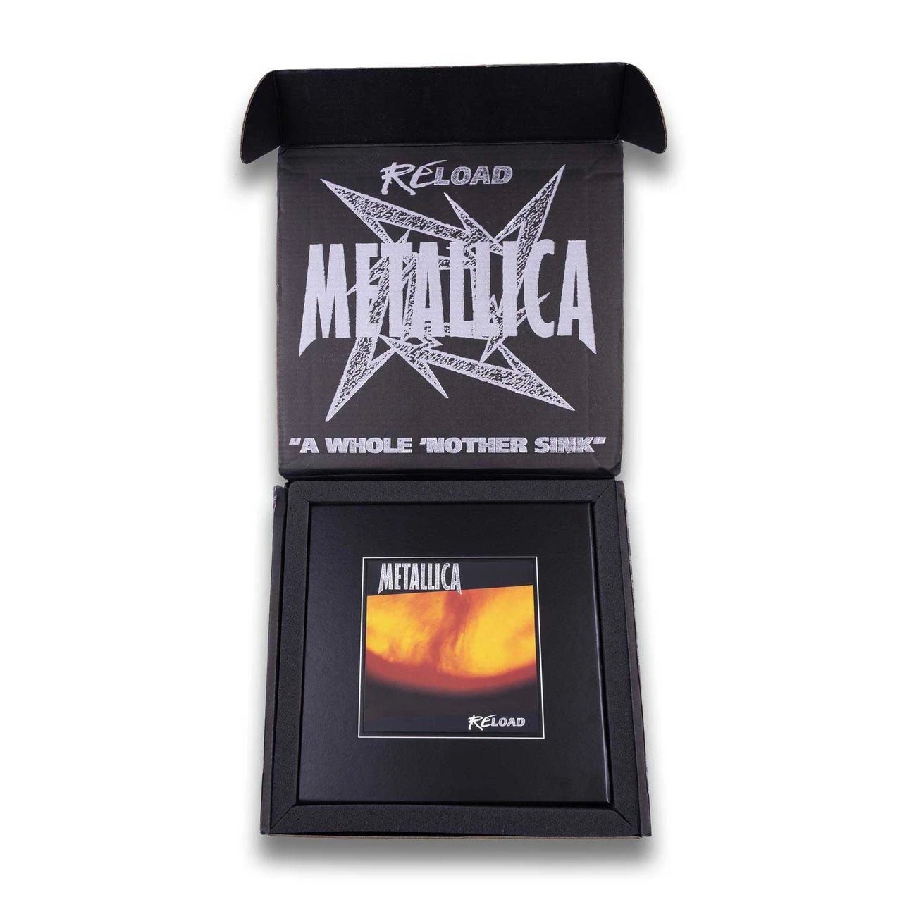 Metallica - ReLoad Deluxe Numbered Limited Edition 180g 5LP, 45rpm 7" Vinyl Single, 15CD, 4DVD & Book Box Set Vinyl LP