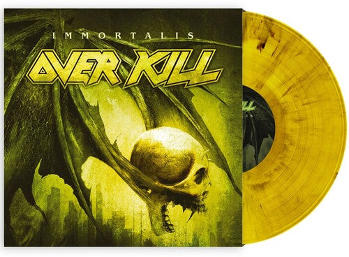 OVERKILL - IMMORTALIS Marbled Yellow Vinyl LP