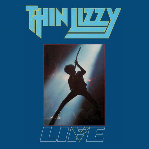 THIN LIZZY - LIFE LIVE DOUBLE ALBUM Aqua/Turquoise Vinyl LP