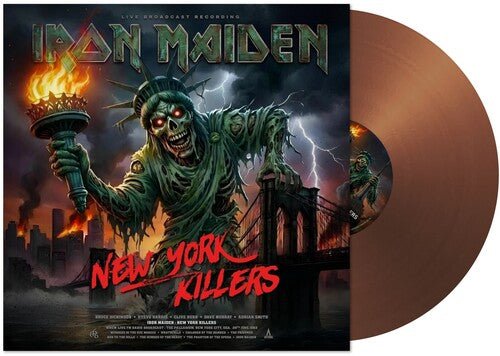 IRON MAIDEN - NEW YORK KILLERS Colored Vinyl LP