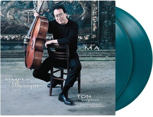 MA,YO-YO - SIMPLY BAROQUE Aquamarine Vinyl LP
