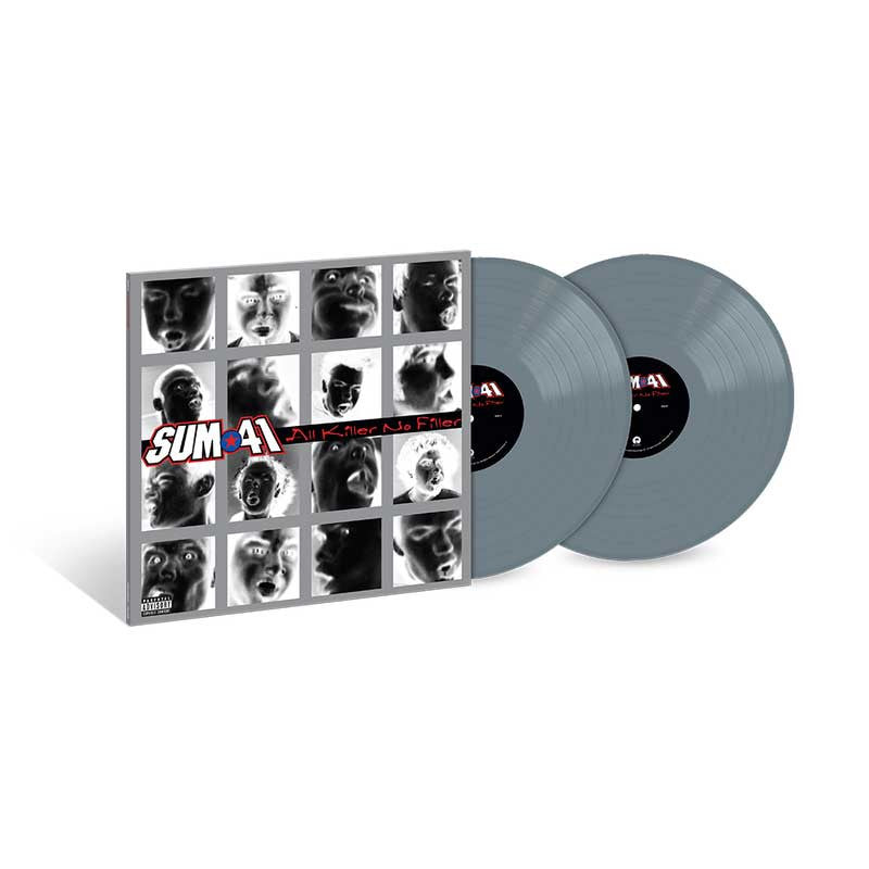 Sum 41 - All Killer, No Filler - 25th Anniversary Silver Vinyl LP