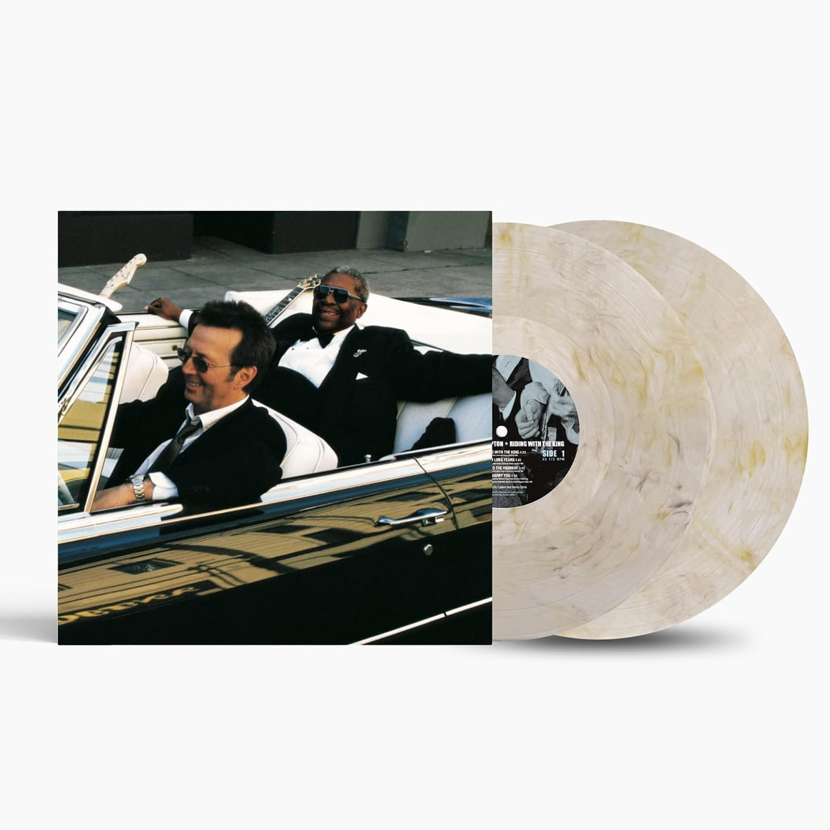 B.B. King & Eric Clapton - Riding with the King Extended Edition Grey Lemon Vinyl LP