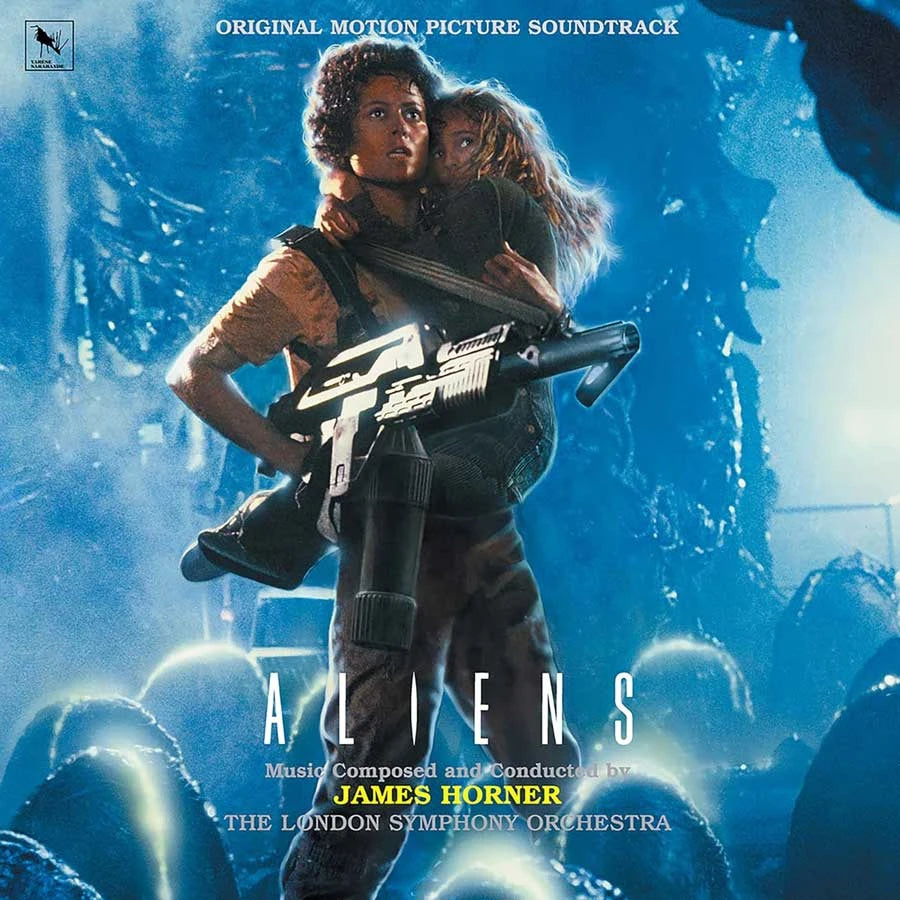 HORNER,JAMES - ALIENS O.S.T. 40th Anniversary Silver Vinyl LP