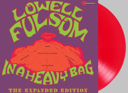 FULSOM,LOWELL - IN A HEAVY BAG 55th Anniversary Red Vinyl LP