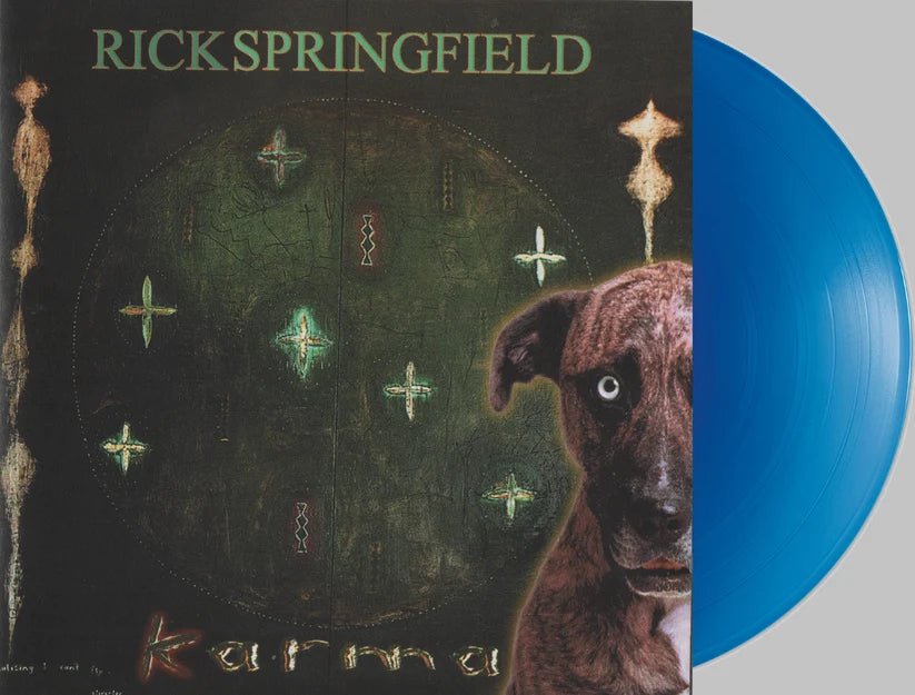SPRINGFIELD,RICK - KARMA Clear Cobalt Blue Vinyl LP