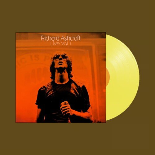 ASHCROFT,RICHARD - RICHARD ASHCROFT LIVE VOL 1 Yellow Vinyl LP