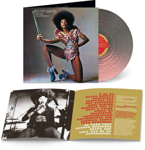 DAVIS,BETTY - THEY SAY I'M DIFFERENT Booklet & Colored Vinyl LP