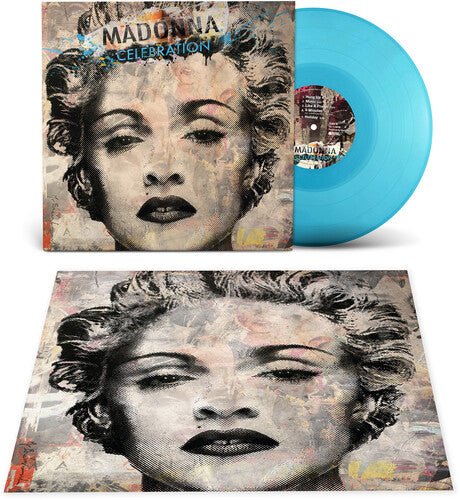 MADONNA - CELEBRATION Clear Light Blue Vinyl LP