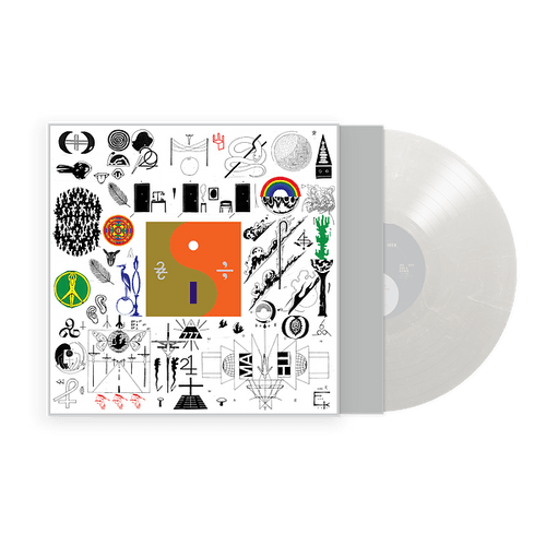 BON IVER - 22 A MILLION 10th Anniversary Frosted Silver Vinyl LP