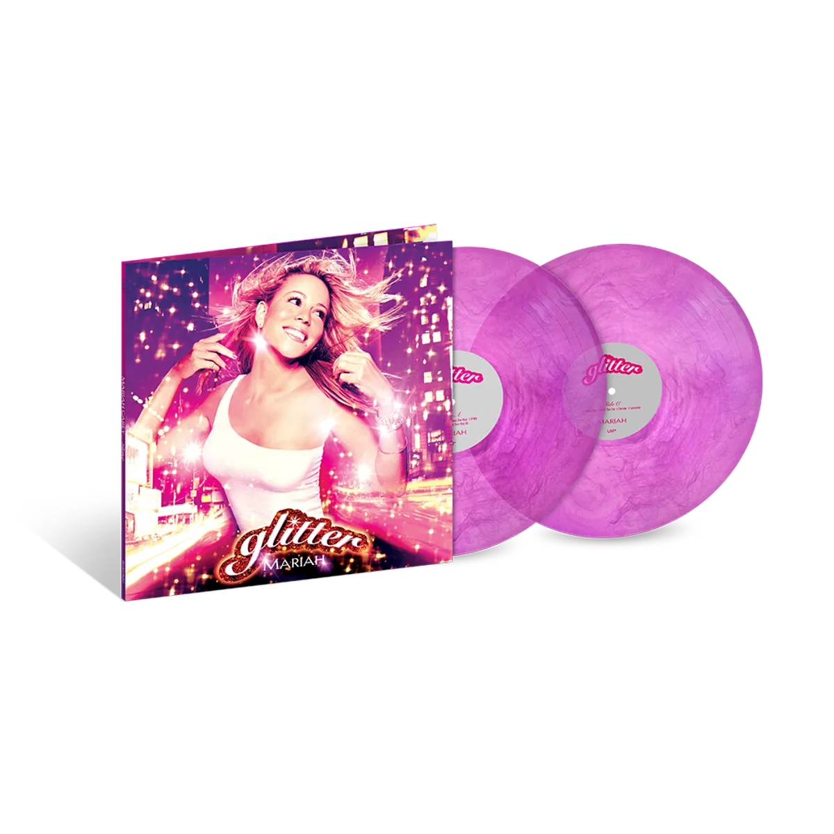 CAREY,MARIAH - GLITTER 25th Anniversary Midnight Purple Vinyl LP