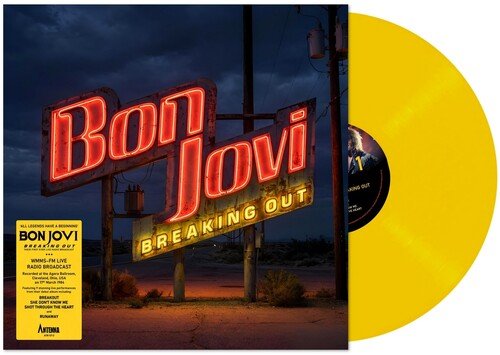 BON JOVI - BREAKING OUT Colored Vinyl LP